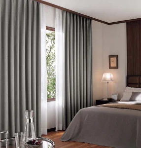 rèm vải ngăn lạnh điều hòa