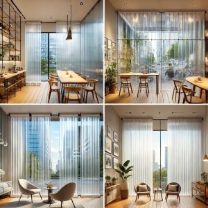 Rèm nhựa ngoài trời